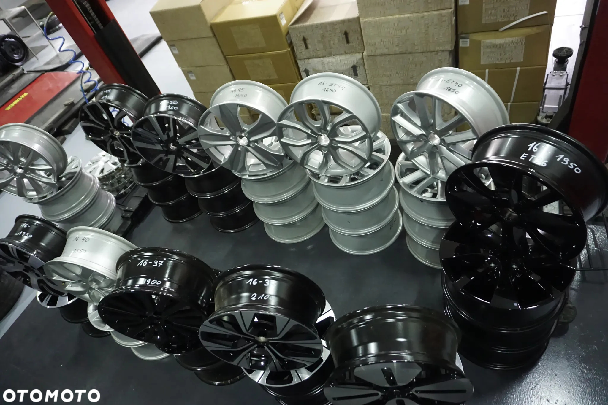 FELGI ALUMINIOWE 16 DACIA RENAULT MITSUBISHI COLT 4X100 - 13