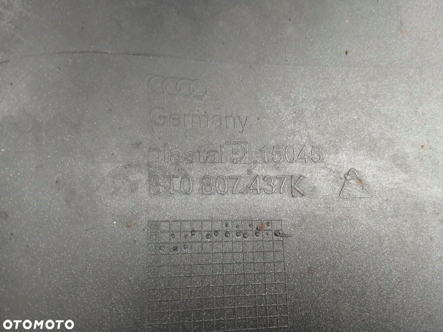 ZDERZAK PRZÓD PRZEDNI AUDI A5 8T0 07-11 SPRYSKI MORSKI GRAFITOWY 8T0807437K - 10