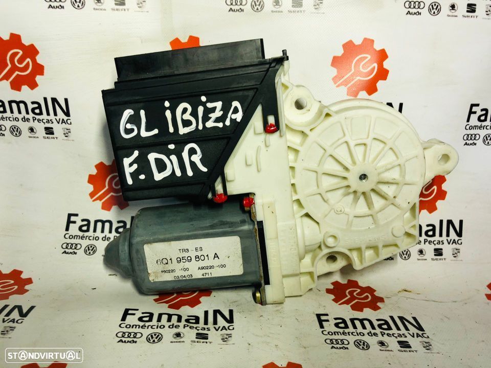 MOTOR ELEVADOR FRT DRT - SEAT IBIZA 6L - 1