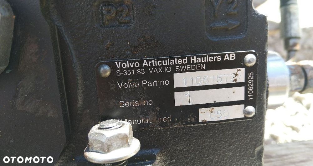 Rozdzielacz hydrauliczny Zawór VOLVO A 25 C A25 Wozidło 1106572 - 6