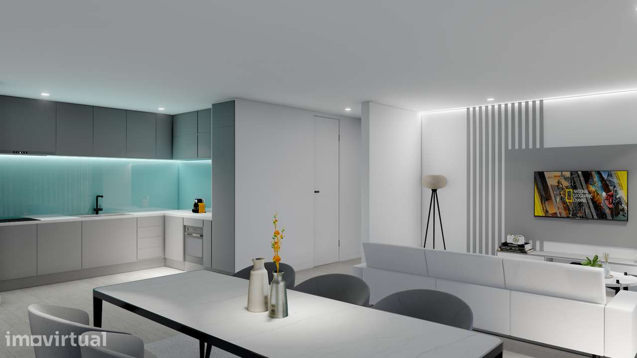 Apartamento T1 Novo com Garagem em Coimbra - Grande imagem: 5/7
