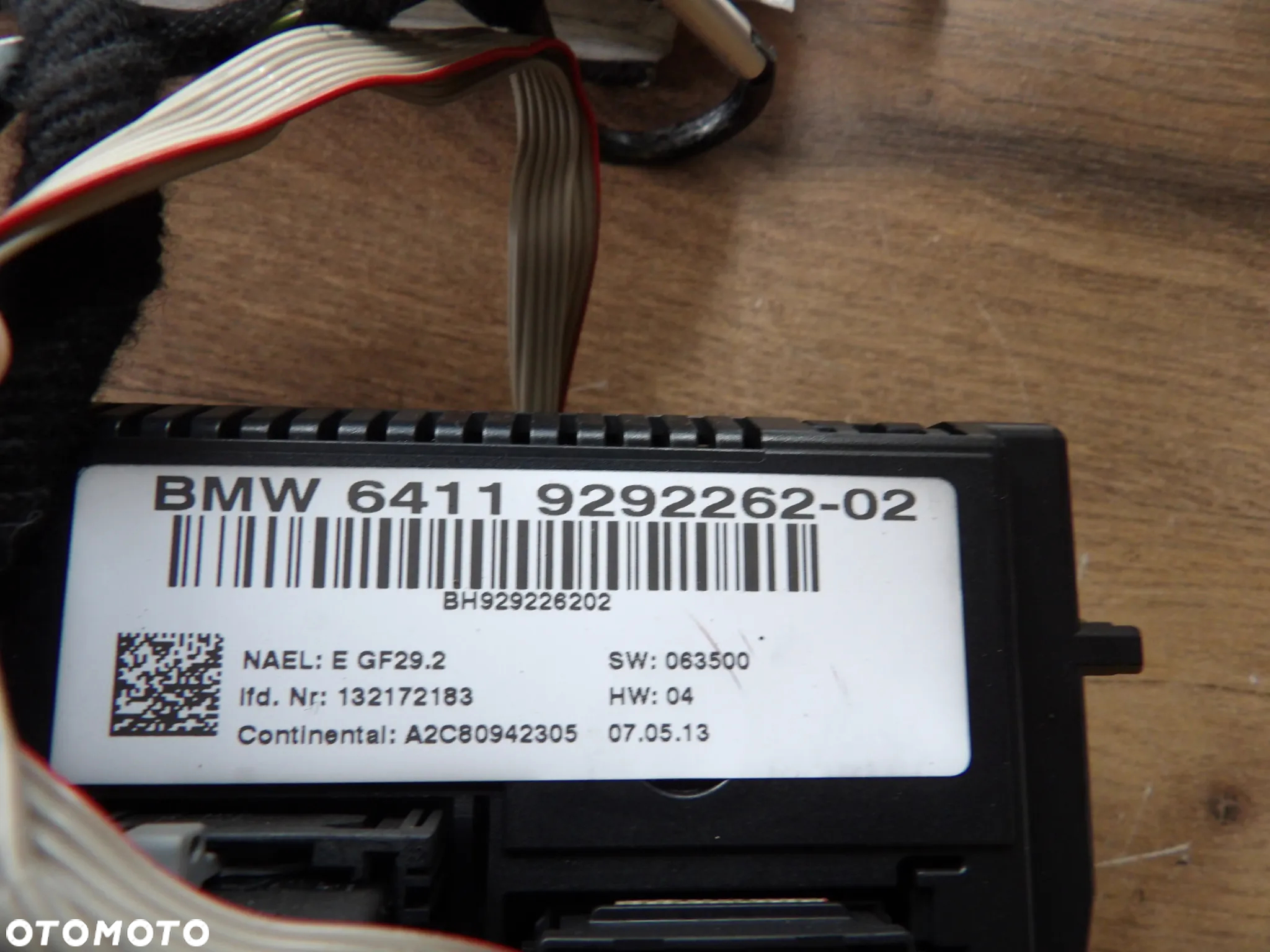 BMW - E84,X1 - PANEL NAWIEWU KLIMATYZACJI - 9292262 - 2