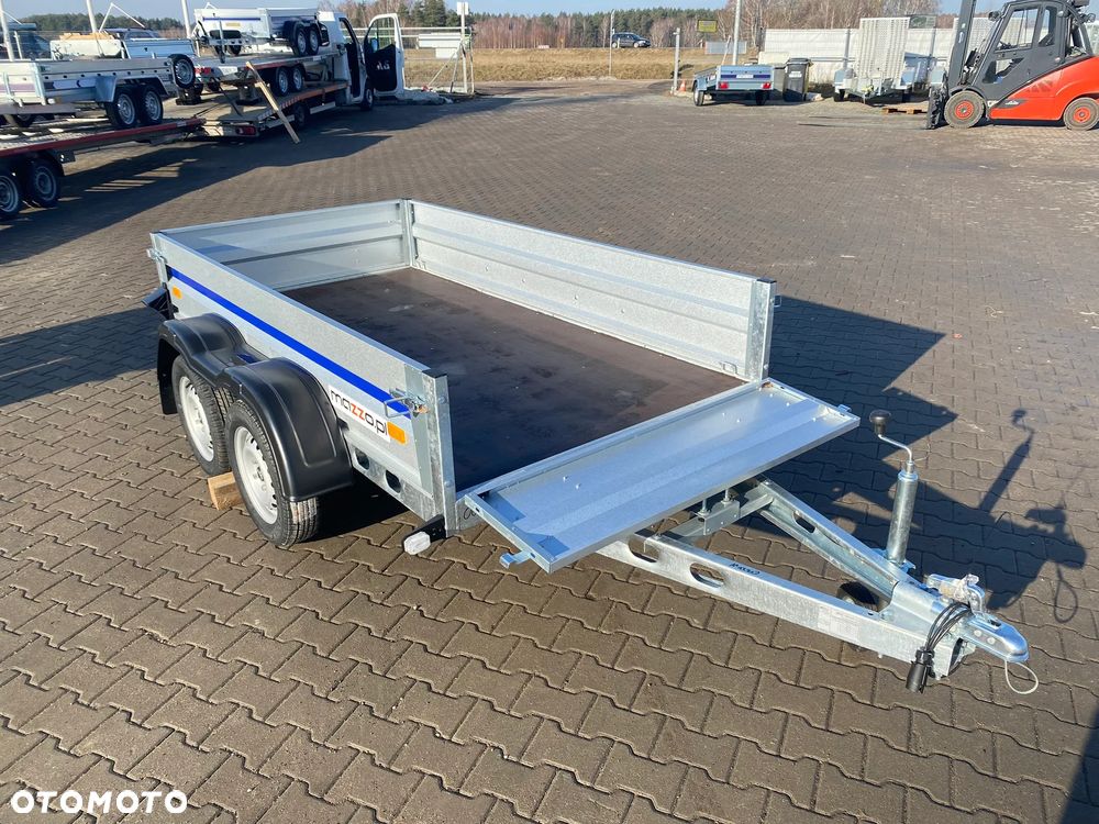 Wiola DOSTAWA Przyczepka KRAKUS+ wym. 252x132x38 Przyczepa dwuosiowa SPAWANA niehamowana SOLIDNA kat.B! - 19