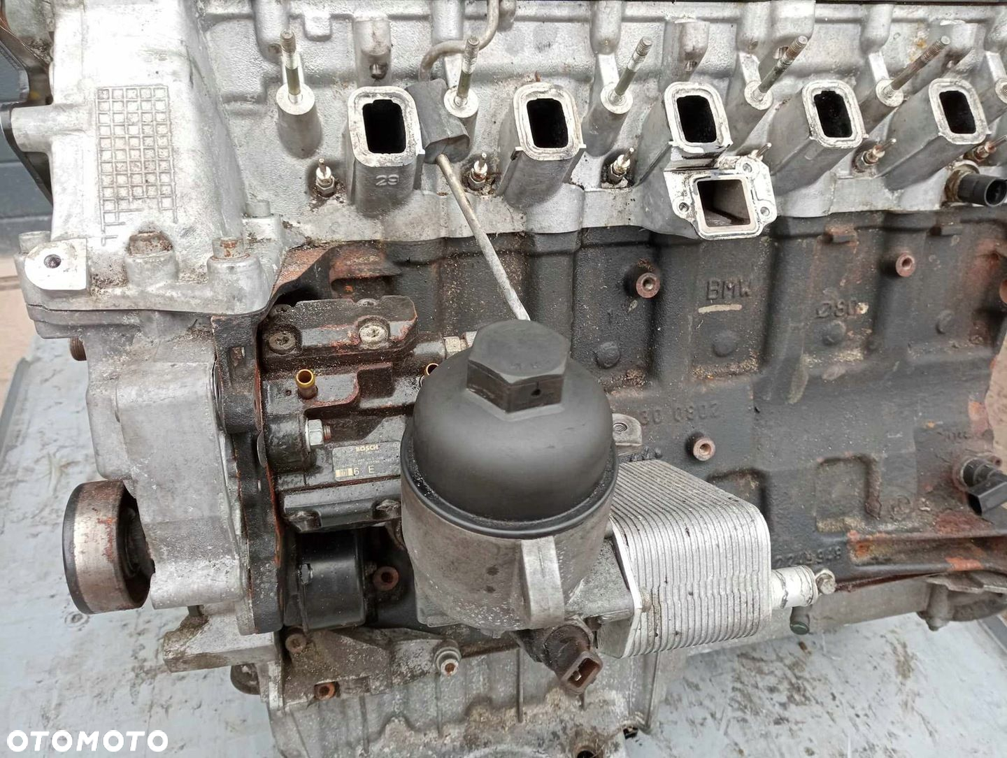 SILNIK SŁUPEK M57D25 BMW E39 - 4