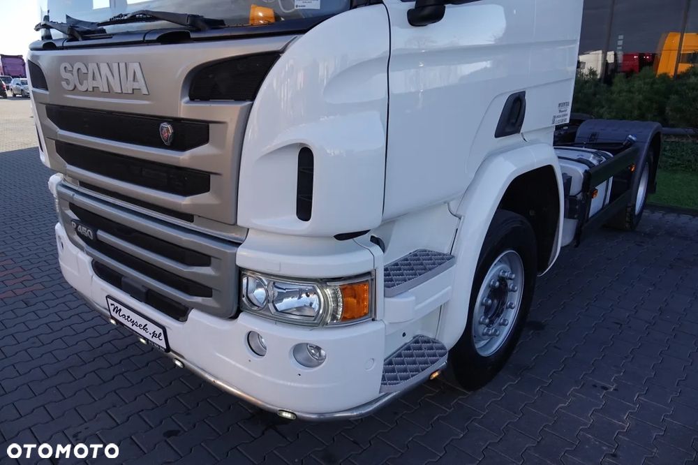 Scania P 450 / RETARDER / RETARDER / CIĄGNIK POD LORE / DO EURO LORY / LOHR / KLIMA POSTOJOWA / EURO 6 - 12