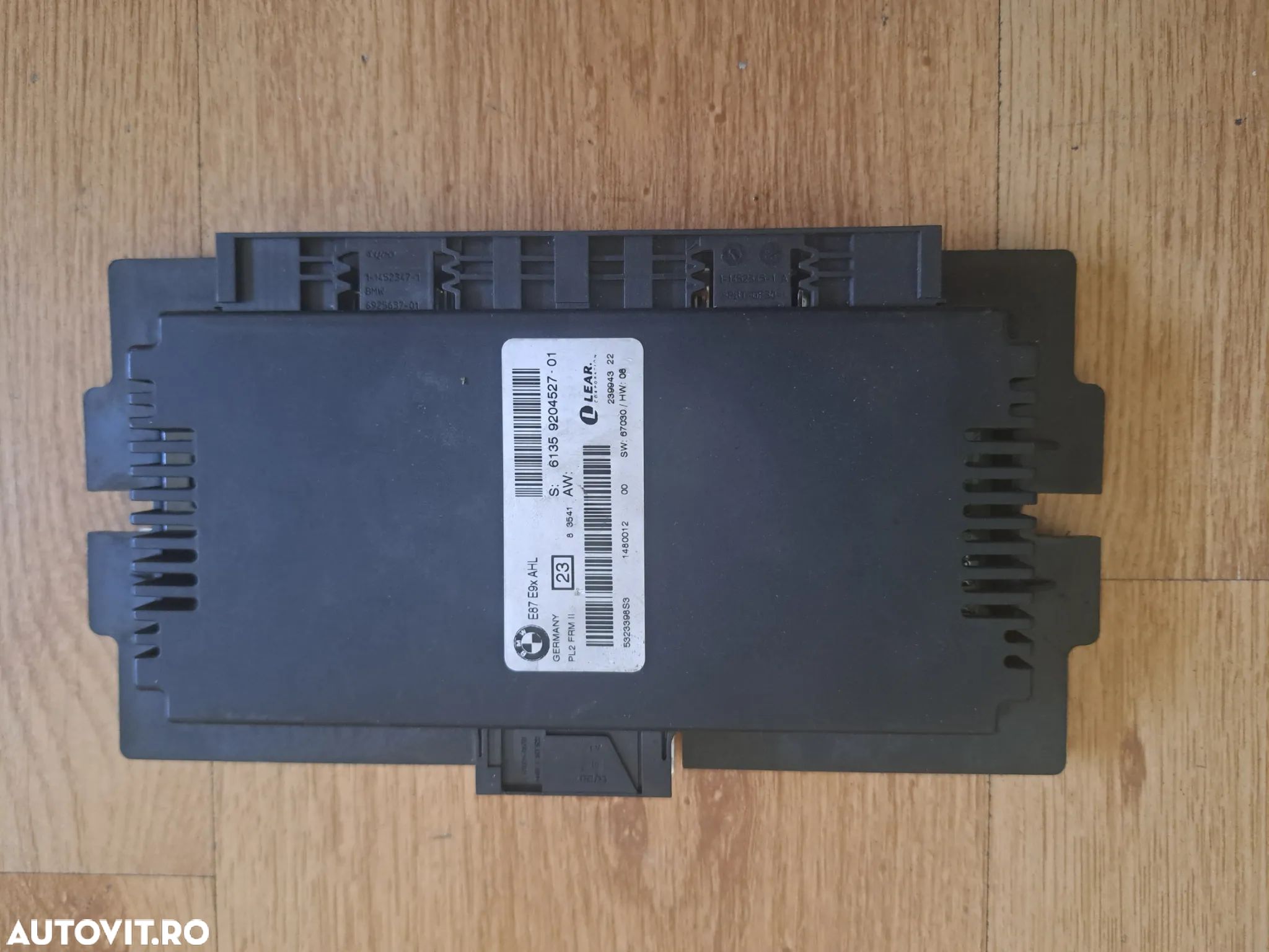 Unitate control ECU Modul FRM 2 original BMW E87 E90 E91 - 1