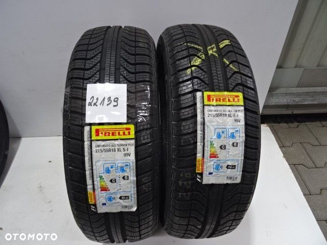 Opony 215/55/18 2szt PIRELLI 4S NOWE (22139) - 1