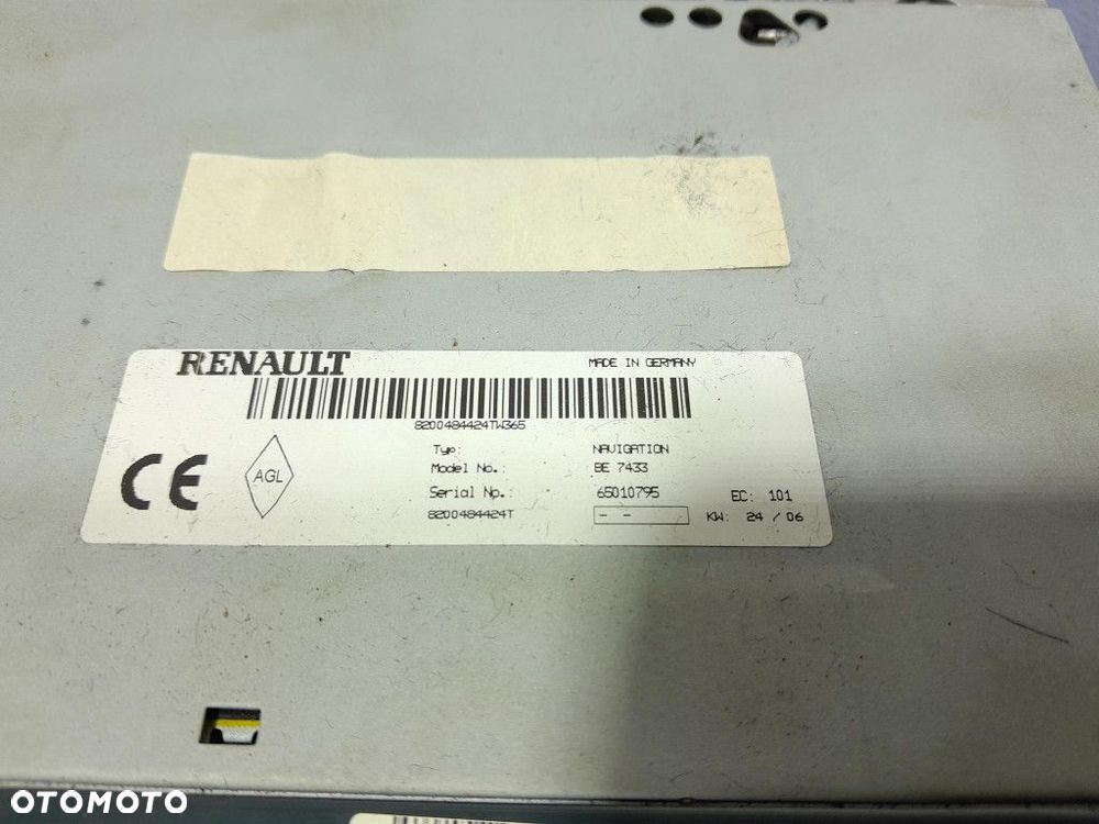 RENAULT SCENIC II RADIO RADIOODTWARZACZ CD 8200484424 - 5