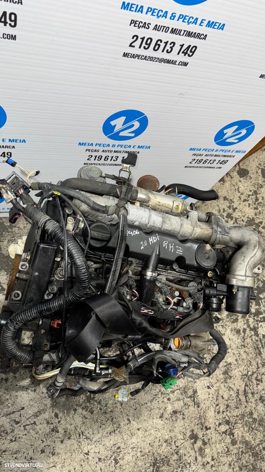Motor 2.0 Hdi peugeot citroen RHZ - 1