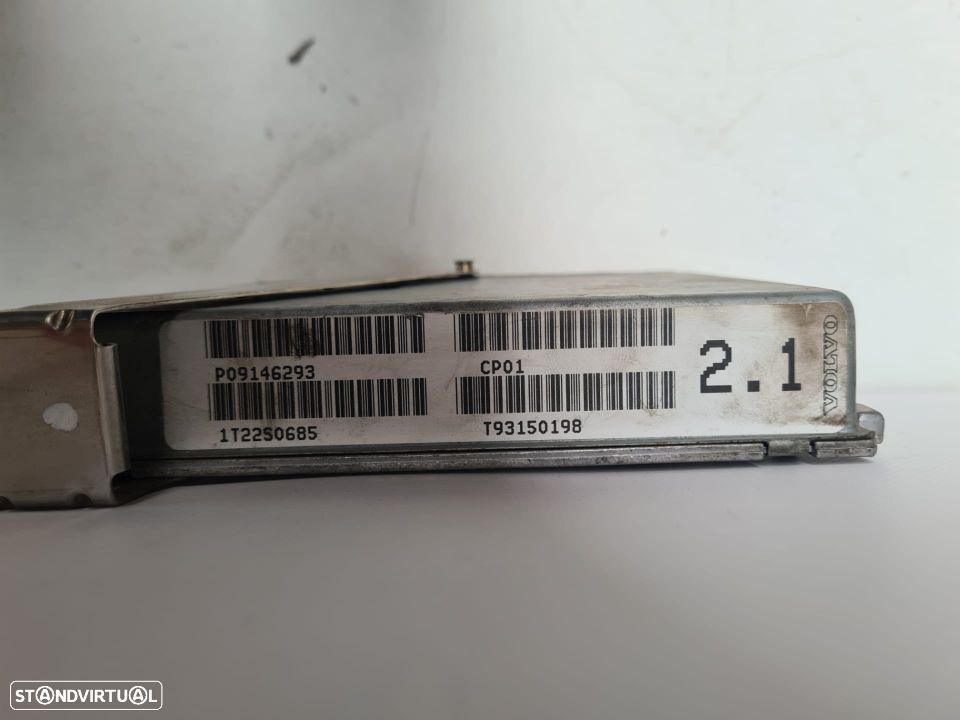 VOLVO 850 2.0 20V 1997 | CENTRALINA - BOSCH | Ref: P09146293 CP01 / 1T22S0685 T93150198; - 2