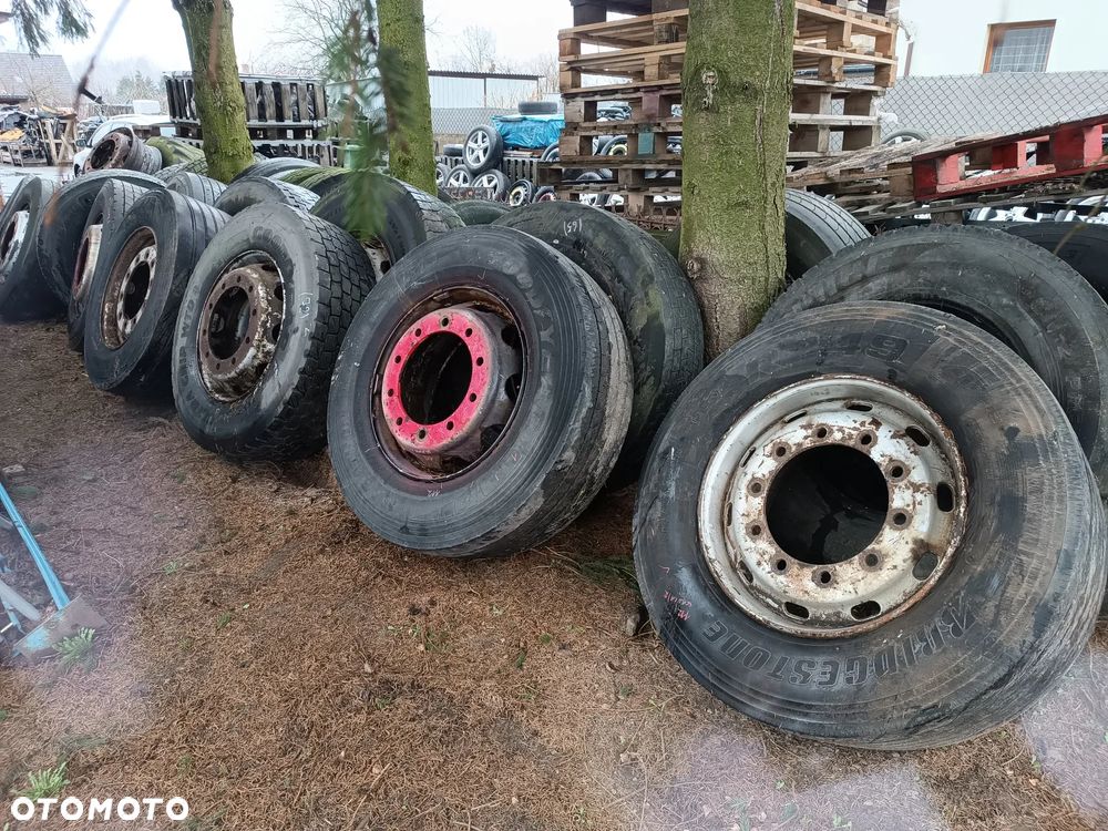 Koło FELGA 22,5  OPONA 315/70 R 22.5 315/80 R 22,5 - 1