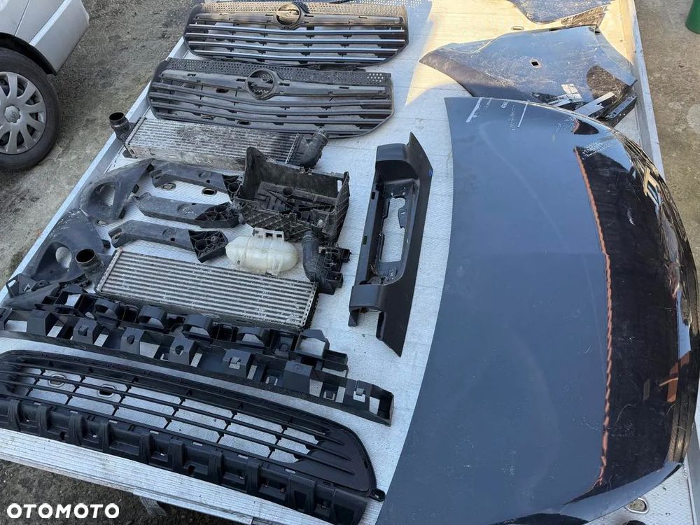 Stelaż Deski Nagrzewnica Alternator Częśći Intercooler Trafic Vivaro Primastar Maska Lampy - 35