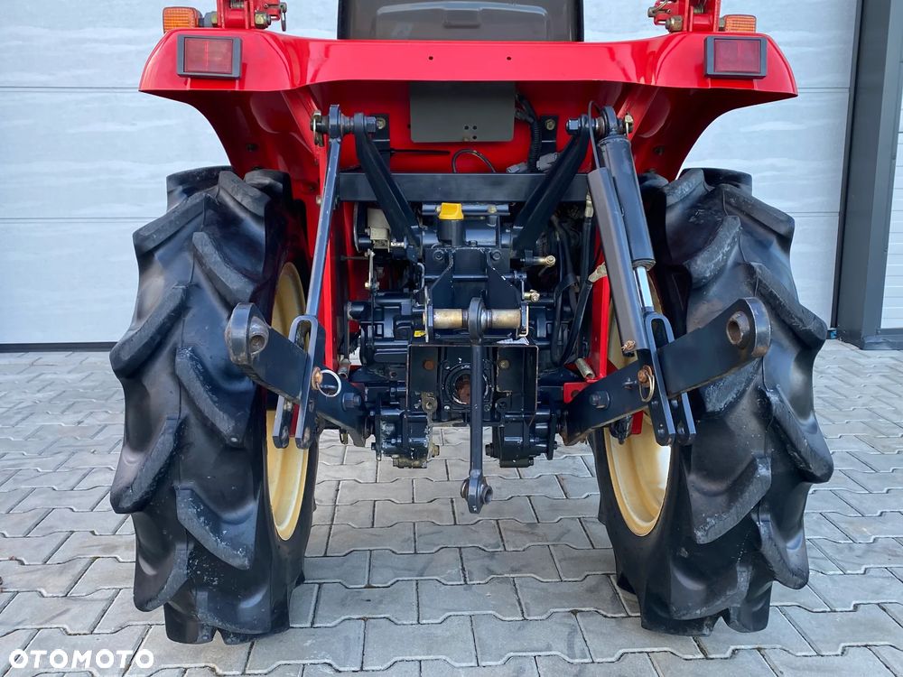 Yanmar AF120 Mini traktor Ciągnik Traktorek 4x4 + Ładowacz czołowy TUR Wspomaganie kierownicy Rewers - 16