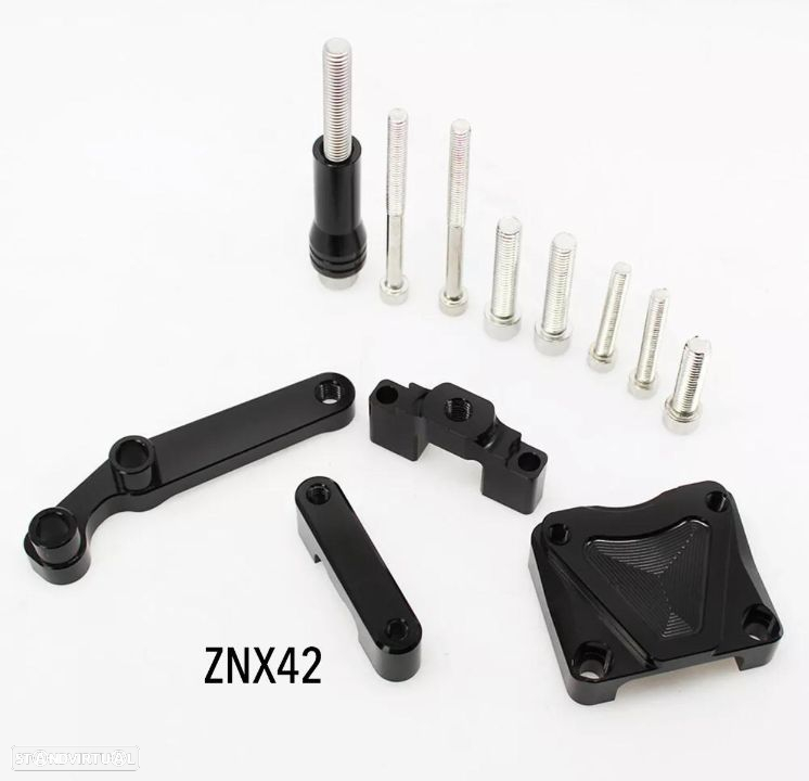 Kit amortecedor Direção,  KAWASAKI NINJA 300 R 2013 - 2017 - 2