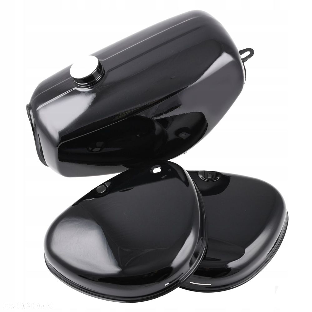 zbiornik paliwa pokrywa filtra powietrza akumulatora simson enduro czarny - 1