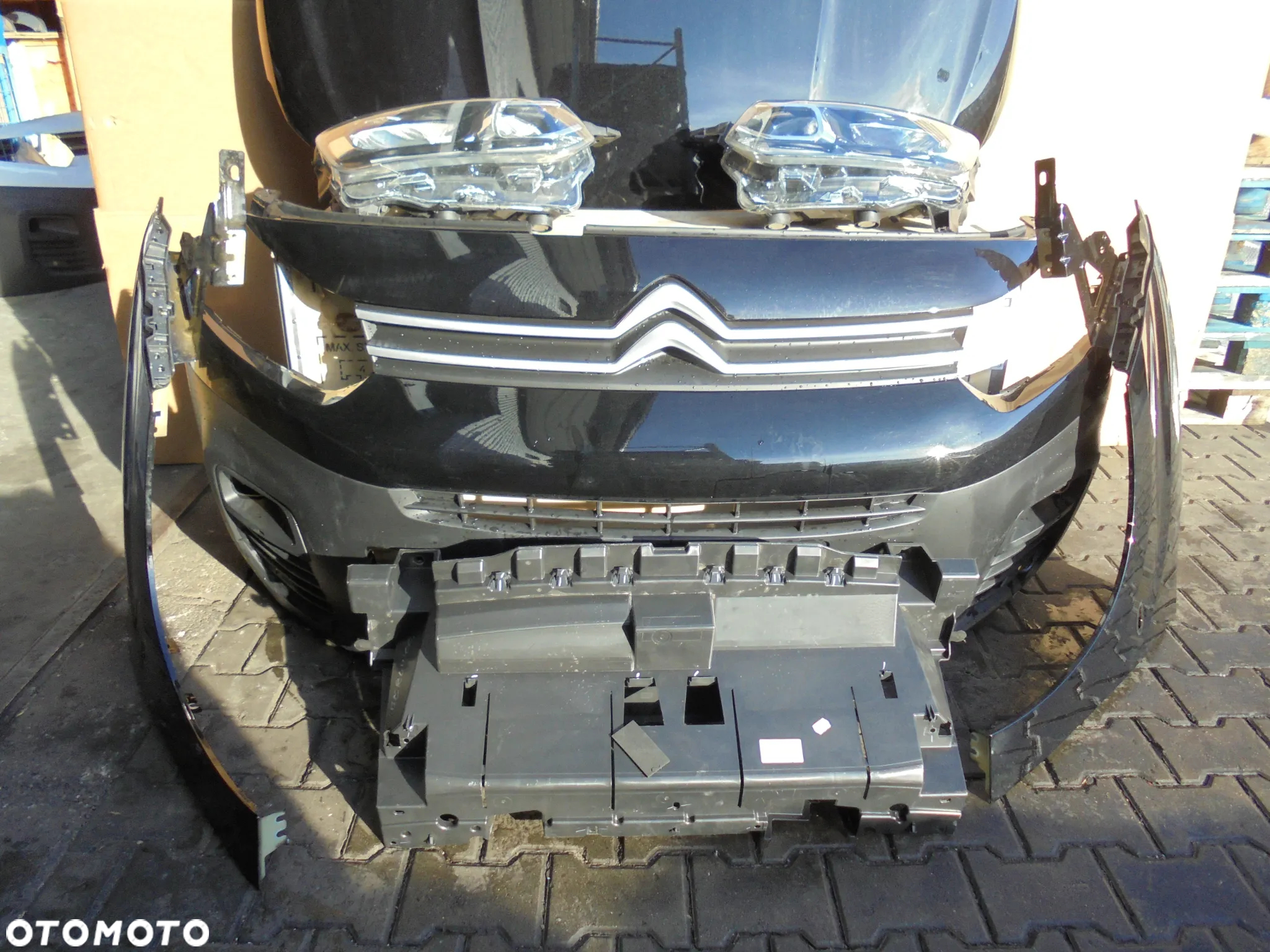 PRZÓD KOMPLETNY CITROEN BERLINGO OD 2019R-  CZARNY - 5