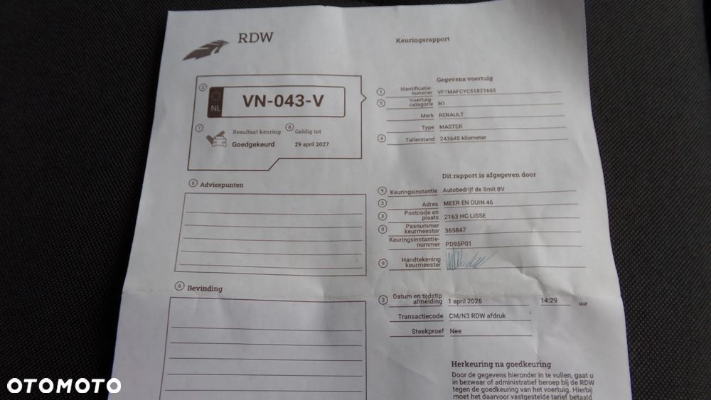 Renault MASTER 2.3 135KM * L2H2 * KLIMA * NAVI * WZOROWY STAN ! - 23