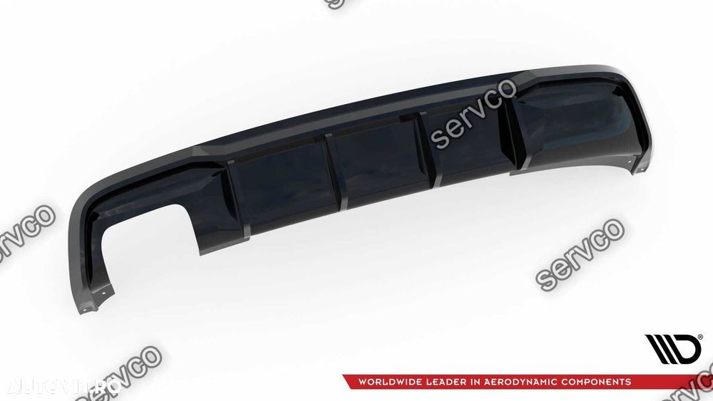 Difuzor bara spate Bmw Seria 1 M-Pack E82 2007-2011 v5 Maxton Design - 6