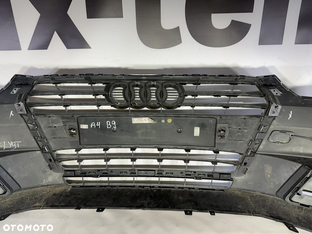 Audi A4 B9 Zderzak Przód Przedni LY9T PDC 8W0807437 15-19 - 8