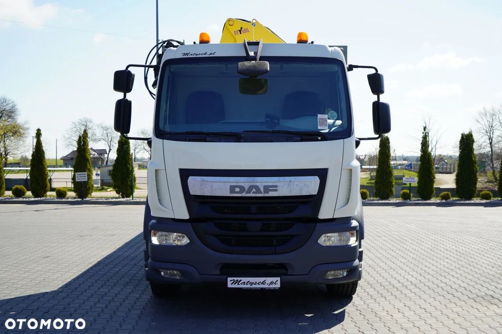 DAF LF 250 / 4X2 / SKRZYNIOWY - 7.30 + HDS HYVA HB 150XE3 / STEROWANIE RADIOWE / ROTATOR / MAX UDŹWIG: 5200 KG / EURO 6 - 14