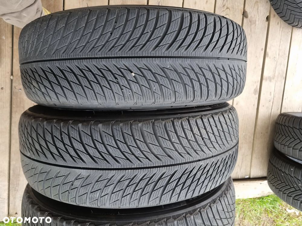 Opony MICHELI PILOT ALPIN 5 ZP RSC 225/60R18 104H 2025r,2x5,7mm bdb stan - 1