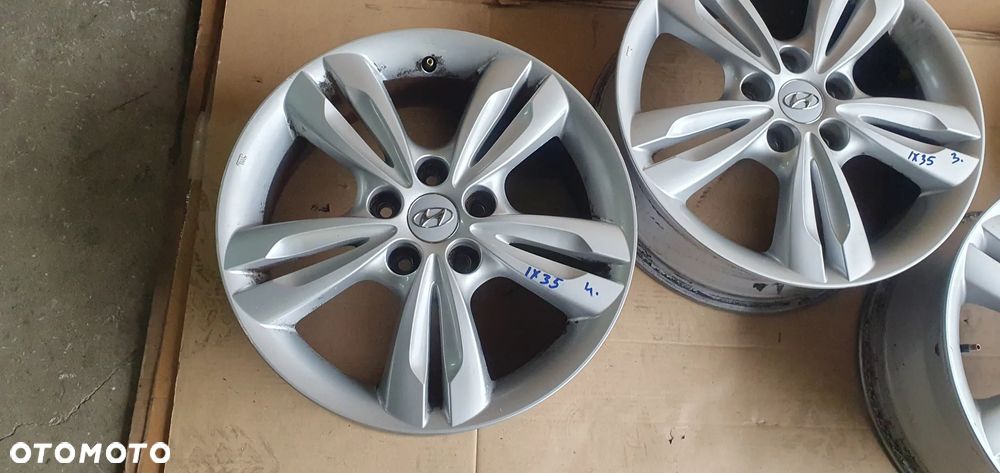 Alufelgi felgi aluminiowe alusy 5x114.3 R17 6,5J R17 Hyundai ix35 52910-2S200 - 5