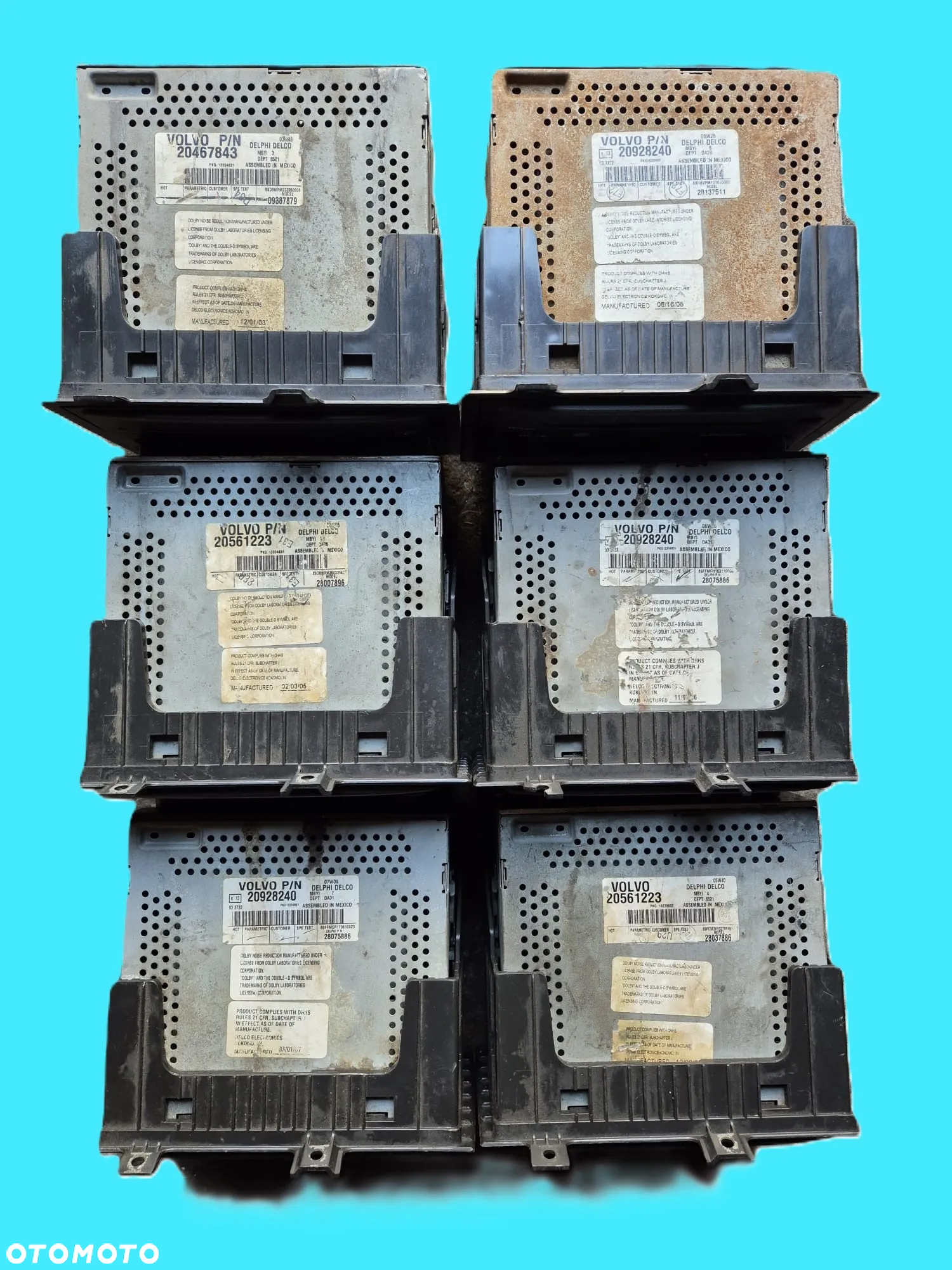 Radio Delphi Delco 20467843 09387879 Volvo P/N - 5