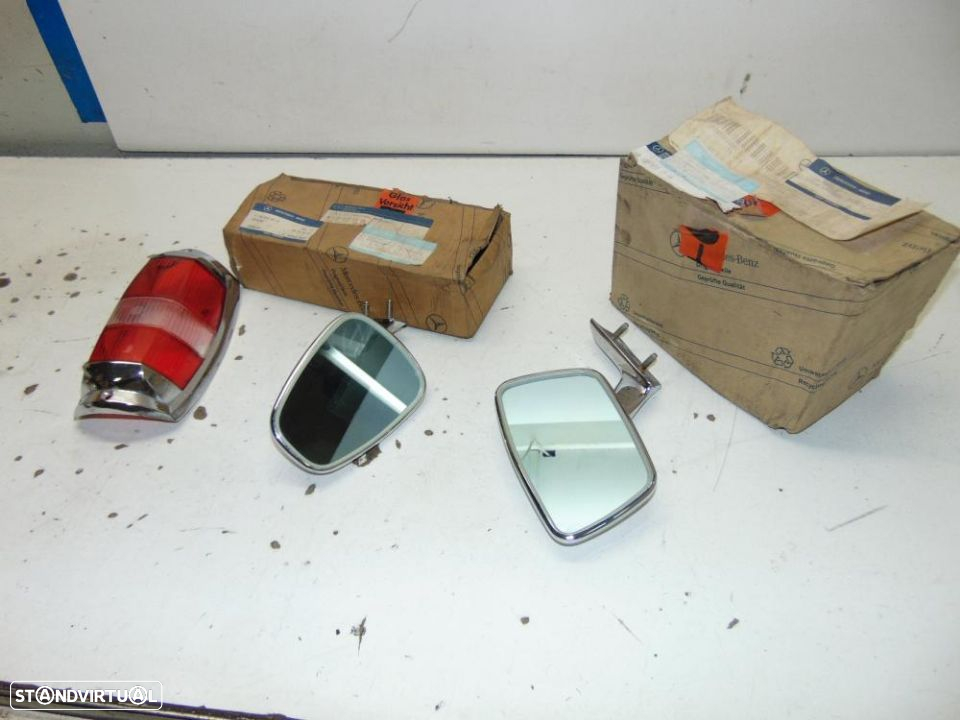 Mercedes antigos w 108 ,113, 120 faróis - 9