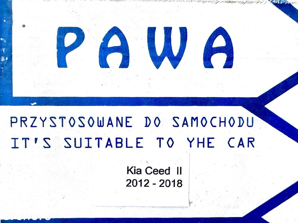 KIA CEED 2 II JD 2012 - 2018 LISTWA LISTWY OCHRONNE NA DRZWI PRZÓD TYŁ L+R - 3