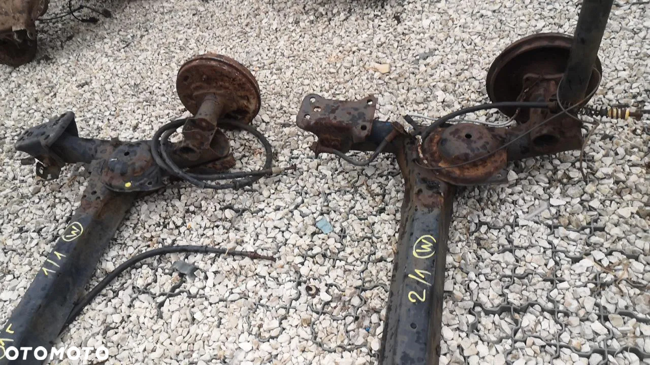 FIAT CINQUECENTO | PANDA II / III | PUNTO II / UNO | ALFA ROMEO 145 / 146 / 155 BELKA ZAWIESZENIA TYŁ (dostępne 9 sztuk belek) - 17