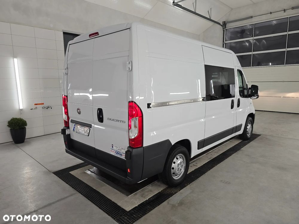Fiat DUCATO L2H2 7-OSOBOWY ŁADOWNOŚC 1070Kg SILNIK 2,3 IVECO 13O KM SALON PL KLIMA ELEKTRYKA - 6