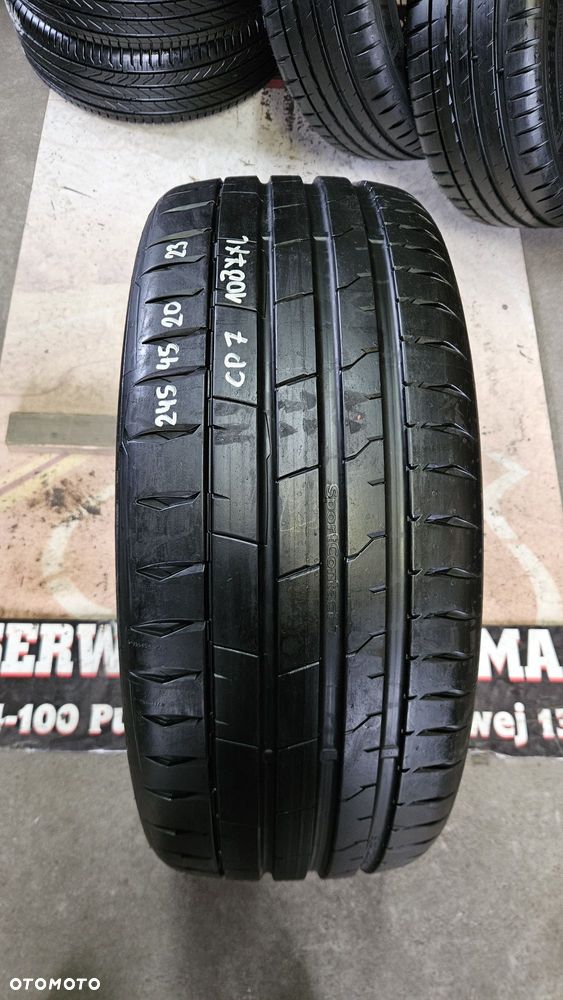 opona  nowa 245/45R20 Continental Sportcontact 7* DEMO - 1
