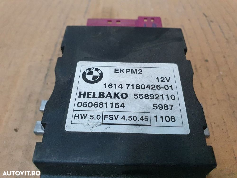 Modul  pompa combustibil BMW 3 V Coupe E92 2005 - 2013 16147180426-01 ;  55892110 - 4