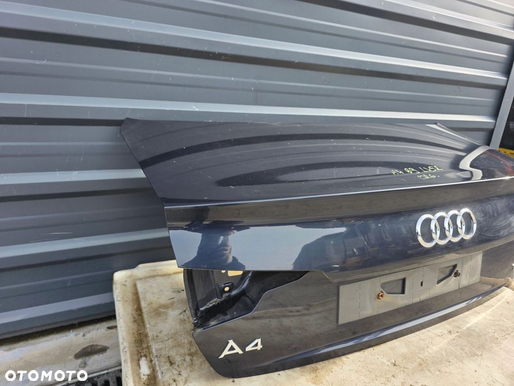 KLAPA TYLNA TYŁ AUDI A4 B9 SEDAN 2016-2019 LX5R ORYGINAŁ ! - 4