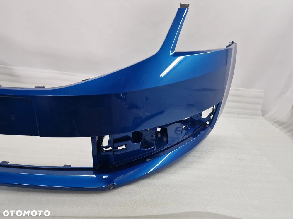 SKODA OCTAVIA III 3 LIFT 16- 5E0 ZDERZAK PRZEDNI PRZÓD NIEBIESKI METALIK , NR 5E0807221N , NR AUKCJI NZ816 - 12
