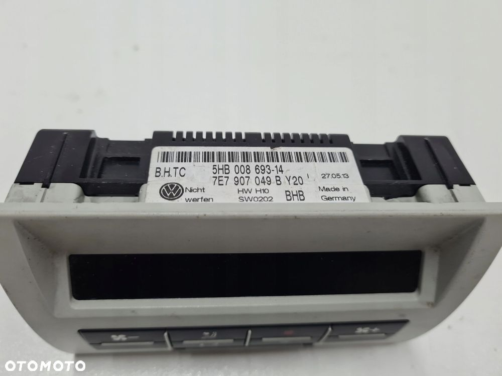 VW T5 LIFT T6 CALIFORNIA panel sterowania podsufitki TYŁ 7E7907049B - 2