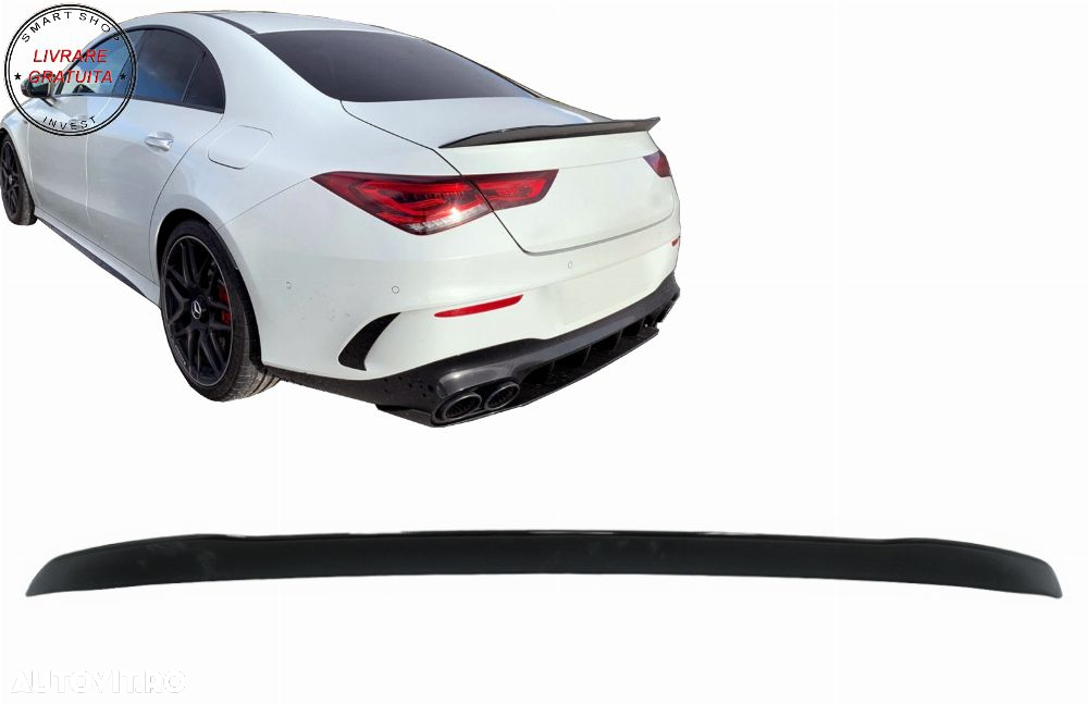 Eleron Portbagaj Mercedes CLA Coupe C118 (2019-up) Negru Lucios- livrare gratuita - 10