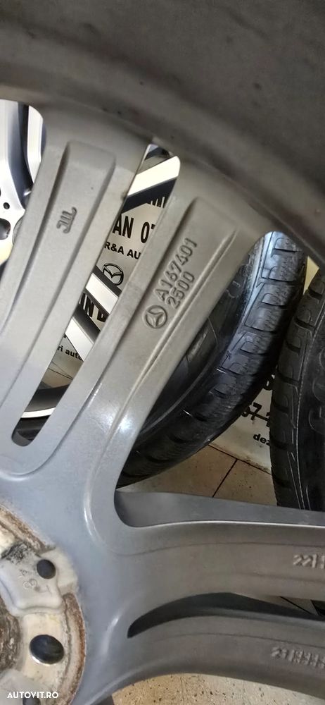 Jante Mercedes GLE W167 R20 2 Latimi Impecabile Anvelope Noi Iarna Good Year 275/50R20 Dot 0724 - 8