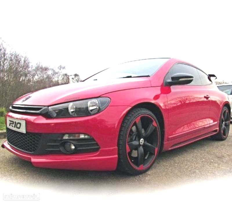 SPOILER LIP FRONTAL VOLKSWAGEN VW SCIROCCO MK3 08-14 ABS - 3