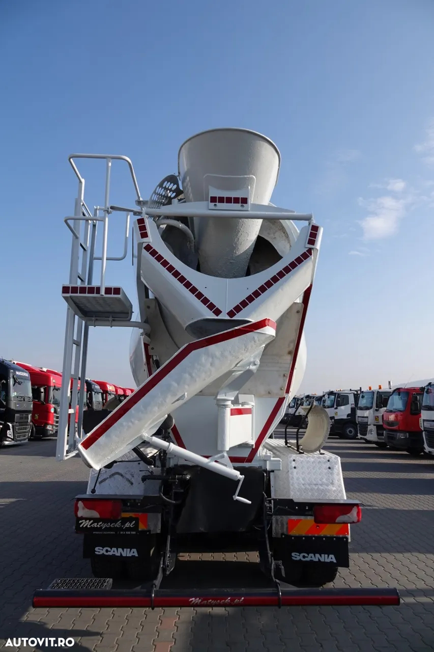 Scania P 410 / 6x4 / BETONATOR / PEAR SCHWING STETTER / 7 mc / EURO 6 - 11