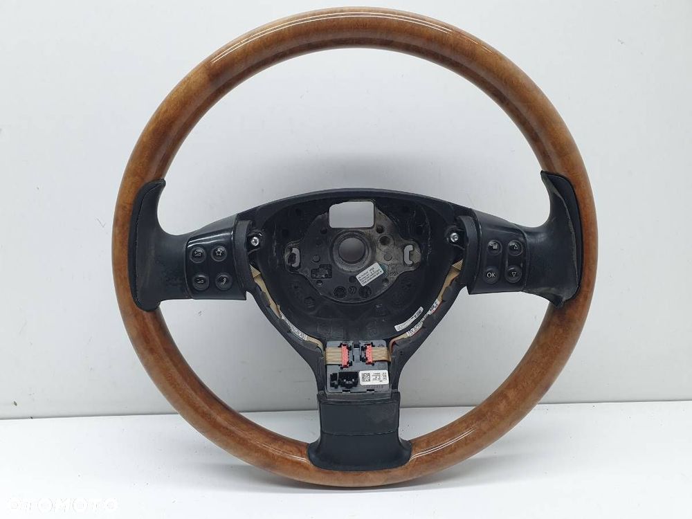 KIEROWNICA MULTIFUNKCJA VW PASSAT B6 DREWNO DREWNIANA 3C0419091K ORYGINAŁ - 1