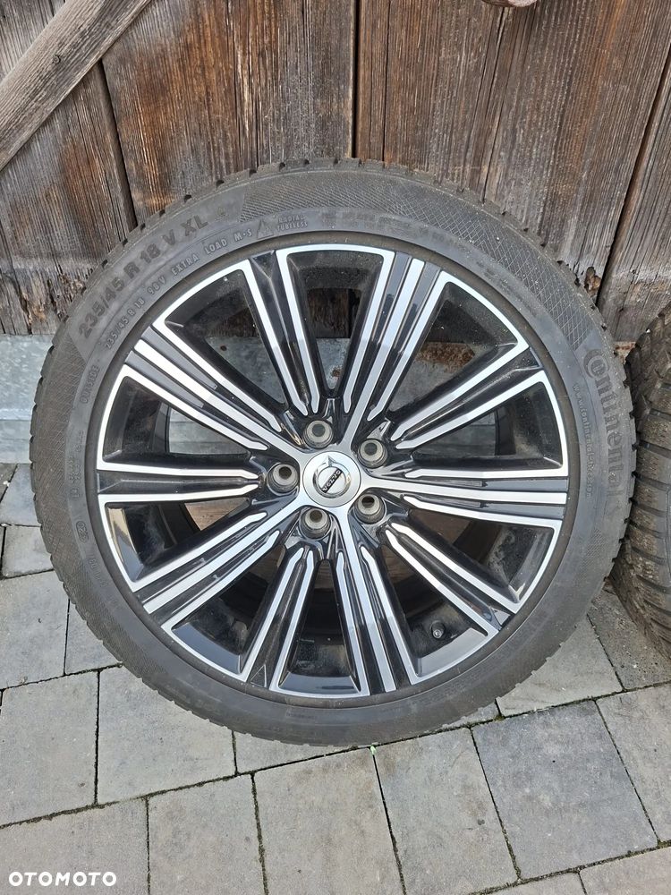 FELGI KOŁA VOLVO V60 S60 V90 S90 18 CALI 8J ET42 OPONY CONTINETAL ŁADNE - 6