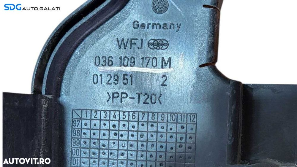 Capac Protectie Curea Distributie Motor Volkswagen Golf 4 1.6 16v 1998 - 2005 Cod 036109170M [L7251] - 3