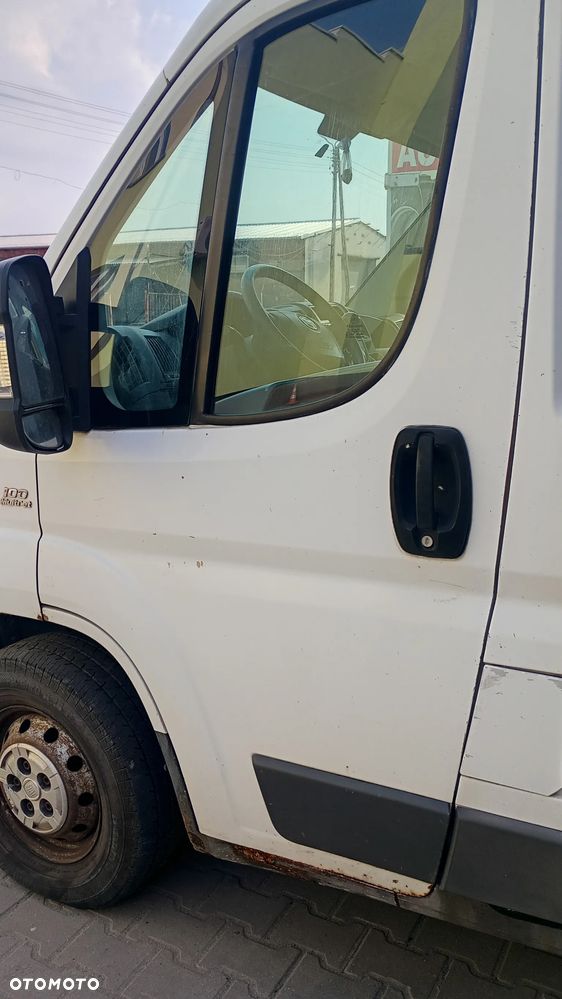 F.V BIAŁE Drzwi PRAWE PRZEDNIE LEWE uzbrojone KOMPLETNE  PEUGEOT BOXER FIAT DUCATO CITROEN JUMPER - 7