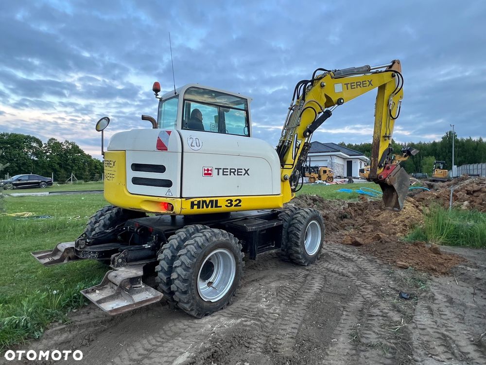 Terex TEREX HML 32 TW 85 3x ramię łamane SCHAEFF 9ton 2 łyżki DEUTZ Dodatkowa hydraulika ZWINNA SILNA koparka DZIELONE stopy Atlas Volvo 2005r 4300mth po serwisie - 7