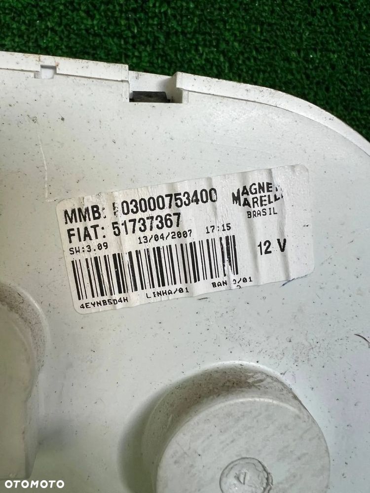 Licznik zegary Fiat Albea lift 1.4 2007 51737367 160k WWA - 3