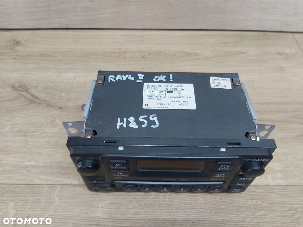 Toyota Rav4 II XA20 Radio CD 58806 86120-42061 - 14