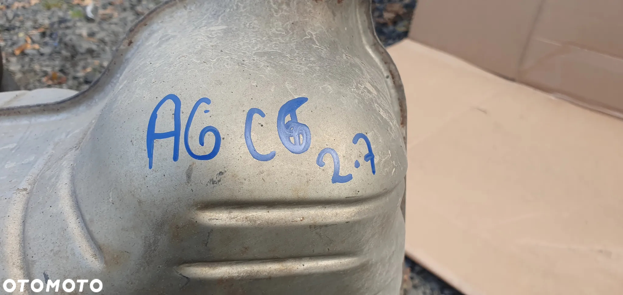 Tłumik końcowy wydech tłumiki Audi A6 C6 2.7 TDI 3.0 TDI 4F0253612AA 4F0253611AA - 10