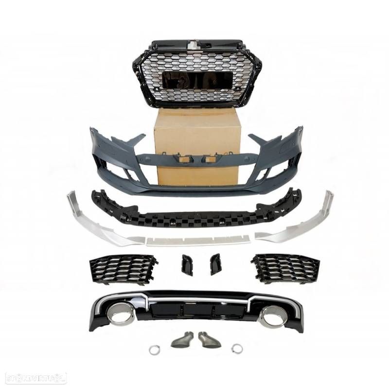 Body Kit Audi A3 SPORTBACK look RS3 2016+ - 1