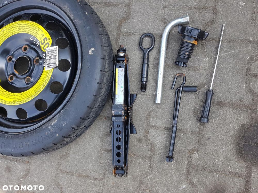 AUDI A3 8V 2012r- GOLF VII 7 LEON III KOŁO DOJAZDOWE 16 5X112 LEWAREK - 2